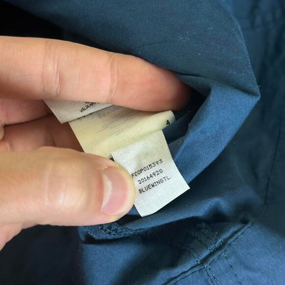 Filson Navy Women’s Deck Jacket Anorak Windbreaker Pullover - Picture 7 of 8